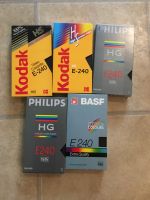 5 VHS Videokassetten, 240min. bespielt Köln - Nippes Vorschau