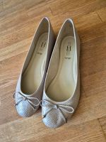 Deichmann 5th Avenue Ballerina beige Gr. 42 Leder Berlin - Spandau Vorschau