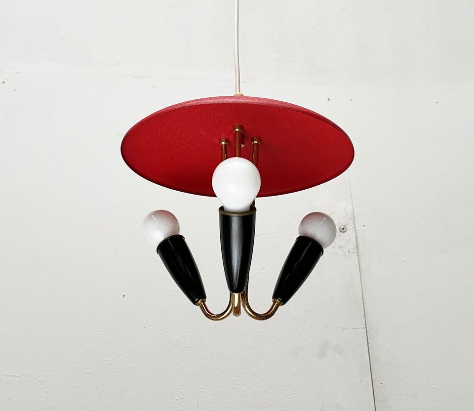 Mid Century Pendant Lamp zu 60er Space Age Stilnovo 70er 50er in Hamburg