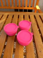 Tupperware 3'er Set pink 9 cm Durchmesser Saarland - Mettlach Vorschau