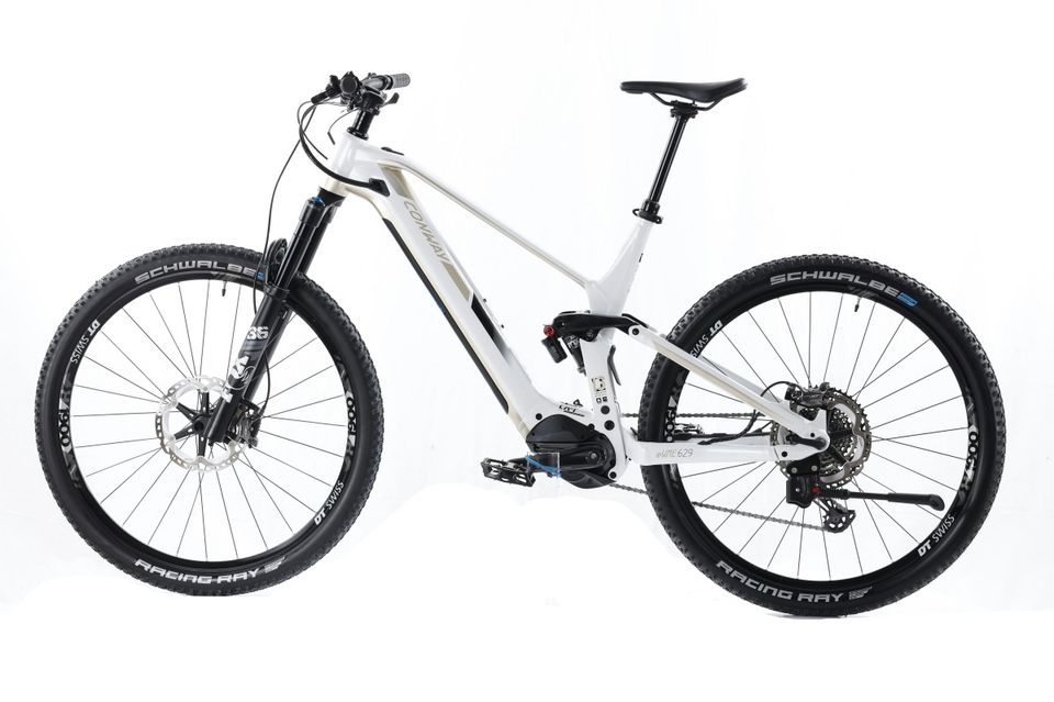 Conway eWME 629 - 2021 - 50 cm (XL) | nur 1864 km | Shimano EP8 (85 Nm) 630 Wh | UVP 5.799 € | 1 Jahr Garantie | E Bike Fully E-Mountainbike in Ottobrunn