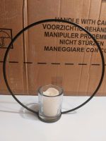 Kerzenständer schwarz mit Glas top Zustand! Nordrhein-Westfalen - Mülheim (Ruhr) Vorschau