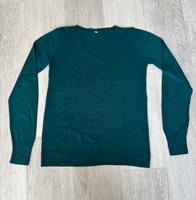 dunkelgrün-türkises Strickpullover Frankfurt am Main - Oberrad Vorschau