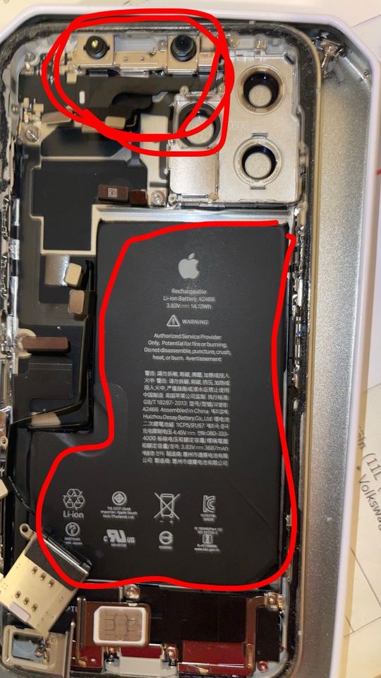 Iphone 12 pro max alle Ersatzteile defekte in Köln