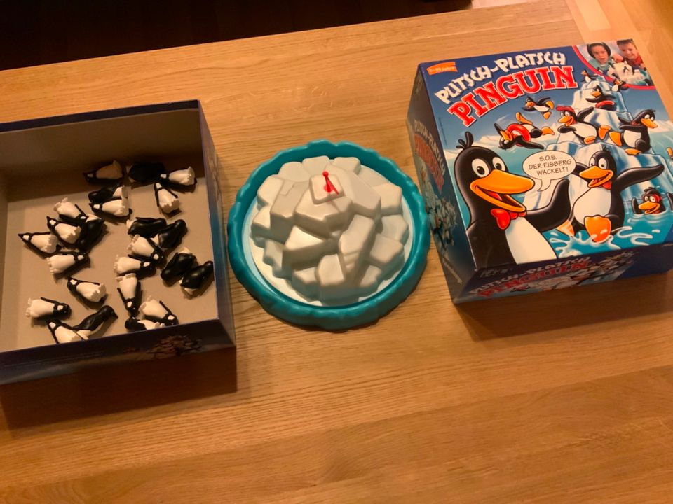 Plitsch-Platsch Pinguin Ravensburger Gesellschaftsspiel in Eppstein