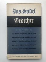 Ina Seidel Gedichte Stuttgart 1949 Lyrik Poesie Düsseldorf - Pempelfort Vorschau