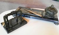 Schreibtischgarnitur alt antik DDR Onyx Marmor Bronze Baden-Württemberg - Lauda-Königshofen Vorschau