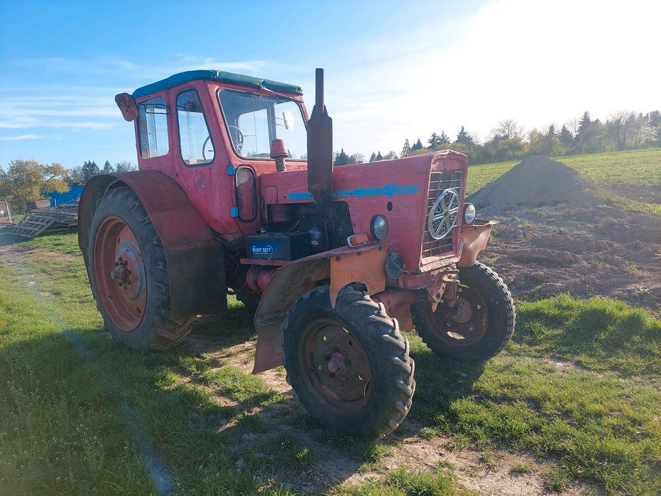Traktor MTS 50 in Eisleben