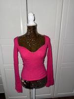 H&M Damen gerippter Strickpullover pink XS Neu Niedersachsen - Emden Vorschau