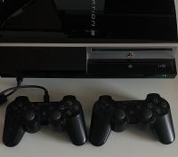 PlayStation 3, Fat Lady mit zwei Controllern und Zubehör(Spiele) Nordrhein-Westfalen - Troisdorf Vorschau