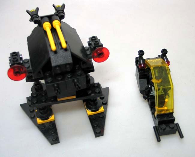 Lego 6876 Blacktron Alienator mit OBA Sammlungsauflösung in St. Leon-Rot