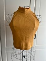 H&M Oberteil Crop top top Schulterfrei S 36 gelb Nordrhein-Westfalen - Ratingen Vorschau