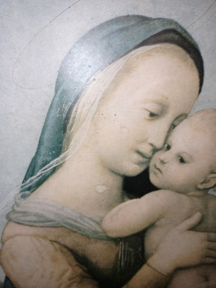 Heiligenbild Maria mit Kind zu verschenken in Schöne Aussicht, Gem Masburg