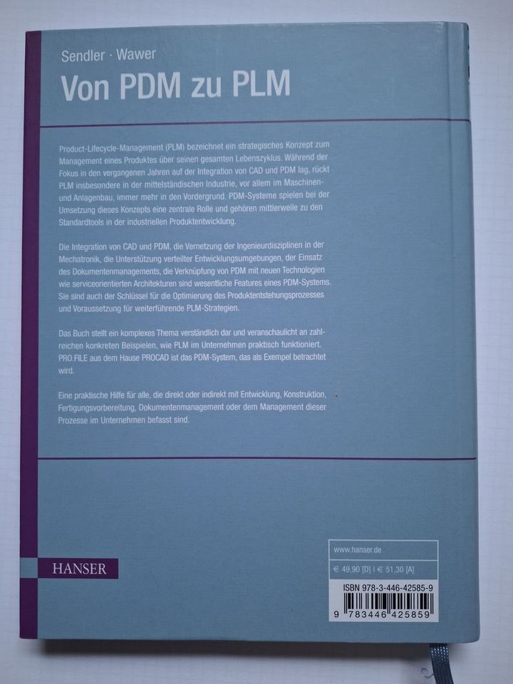 Von PDM zu PLM, 3.überarbeitete Auflage in Gescher