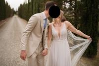 Brautkleid „Louie Flowy mit Chiffonrock“ – Made With Love Stuttgart - Möhringen Vorschau