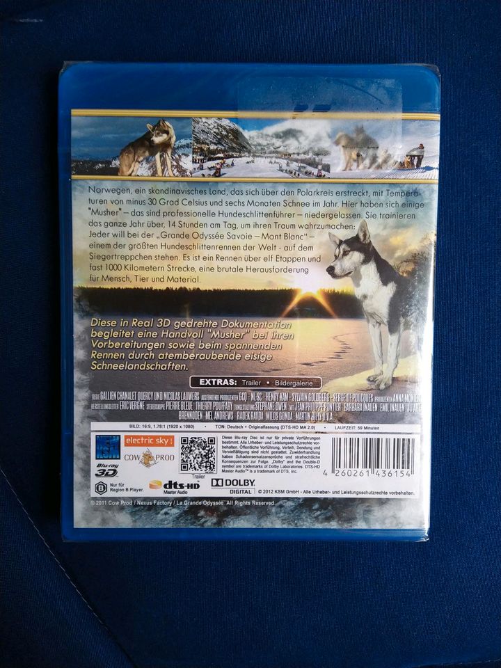 Blu-ray 3D Faszination Schlittenhunde - Das große Rennen in Tangstedt 