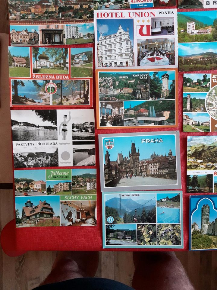 49 Postkarten CSSR 70iger, 80iger, 90iger Jahre in Berlin