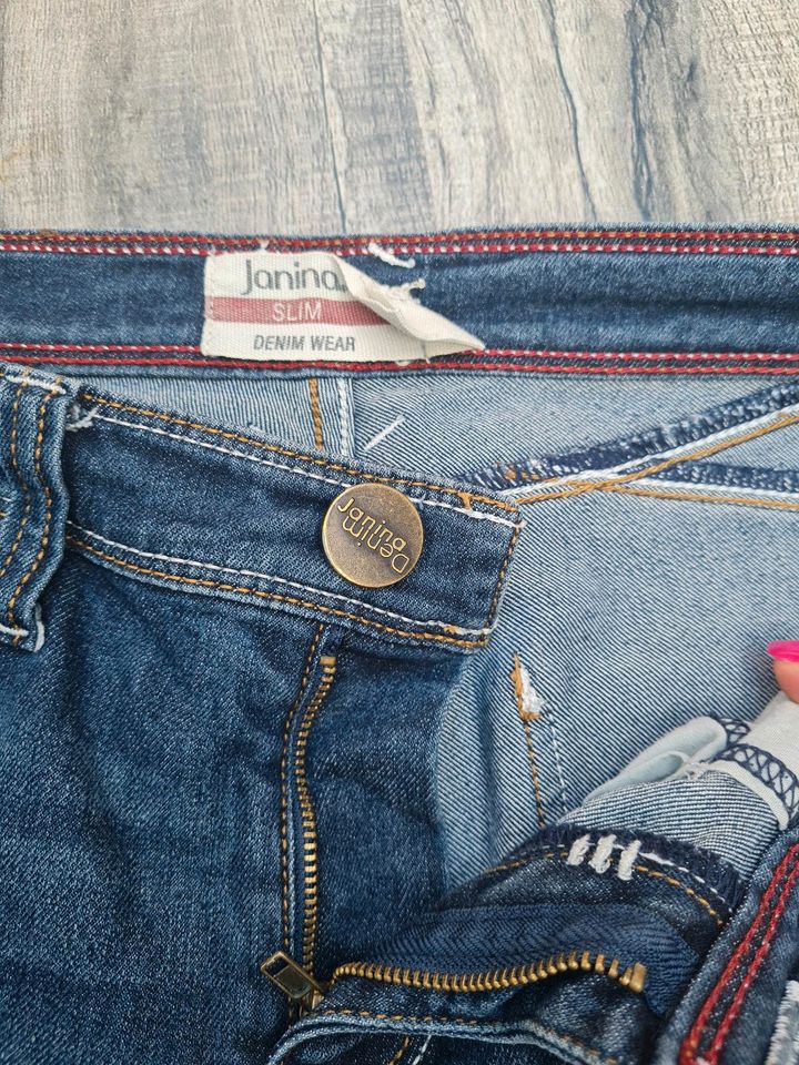 Janina denim Jeans 38 slim wie neu in Münchhausen