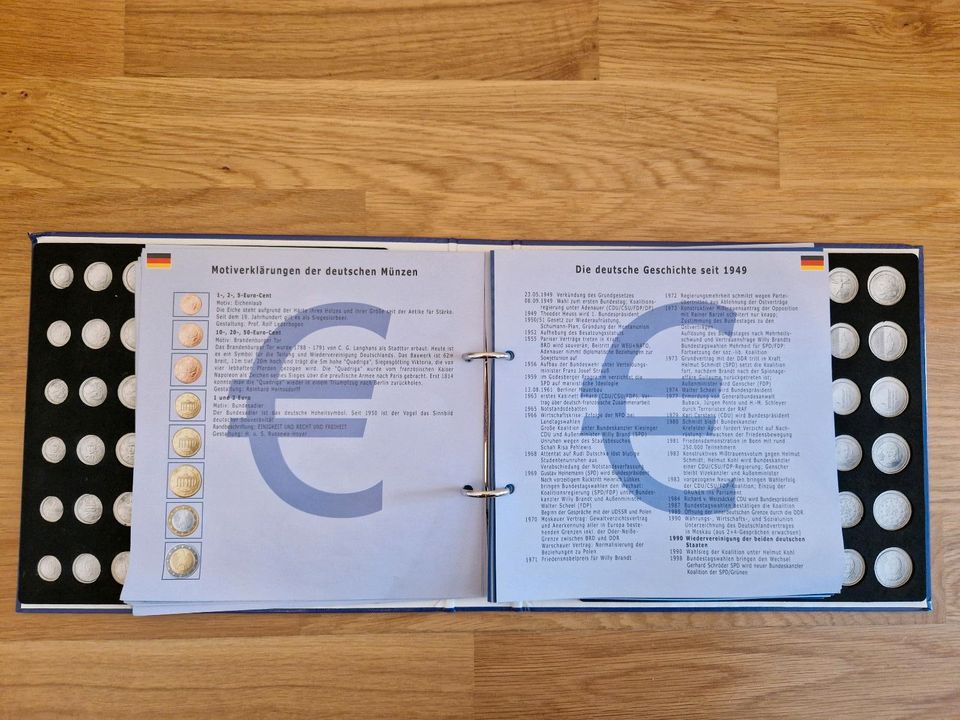 Sammelalbum für Euro Münzen *ohne Inhalt* in Mainz