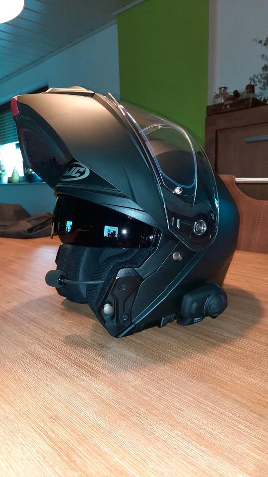 Motorradhelm HJC I 90 Inc. Sena SMH5 in Bad Honnef