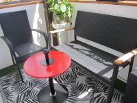 Rattan-Sitzgruppe/Bank,Stuhl,Tisch,für Balkon,Terrasse,Garten Sachsen - Meerane Vorschau
