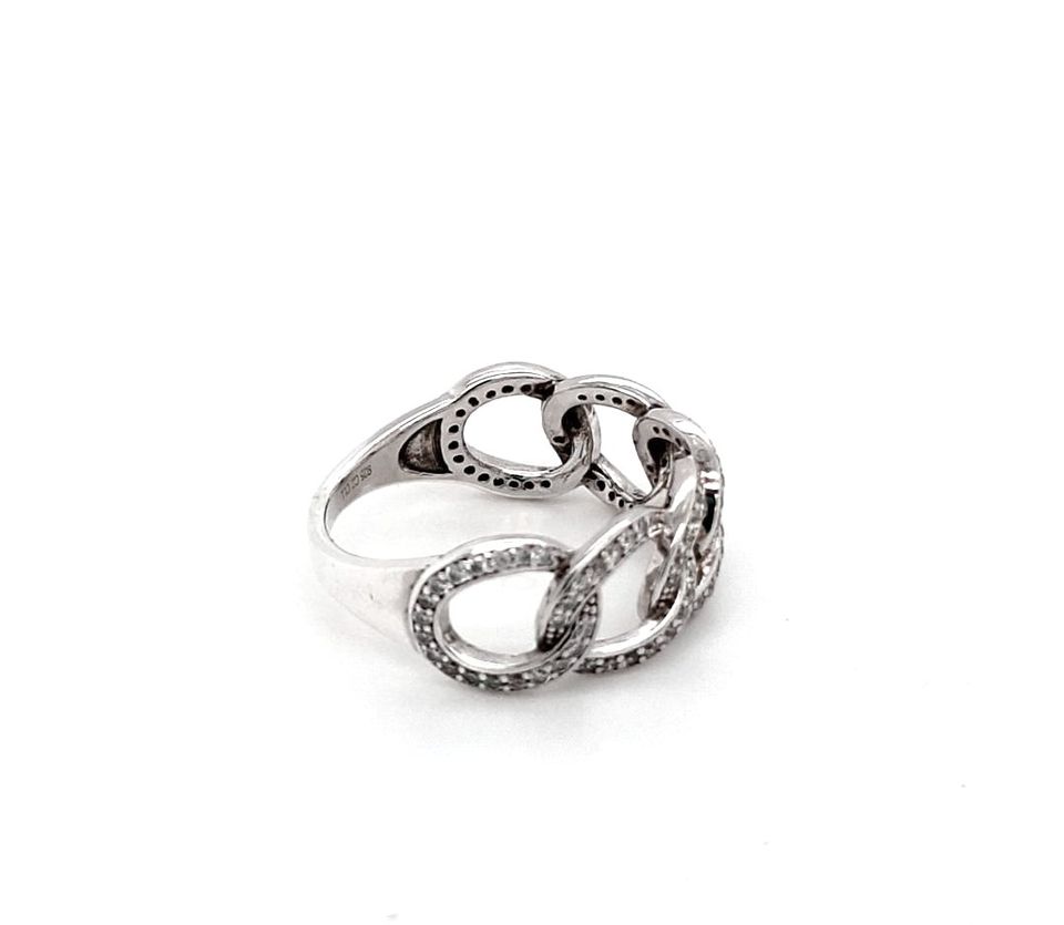 Ring Sterling Silber 925 Zirkonia Damen Schmuck Geschenk 187001 in Lübeck