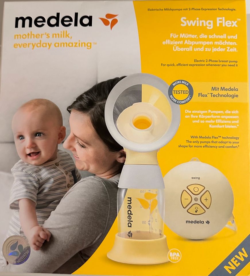 Medela Swing, Originalverpackte Milchpumpe in Zorneding