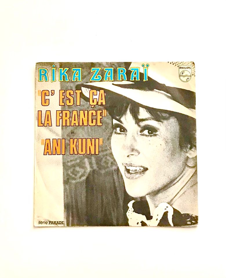 RIKA ZARAI/C‘EST CA LA FRANCE/7“ VINYL! Sylvie Vartan in Berlin