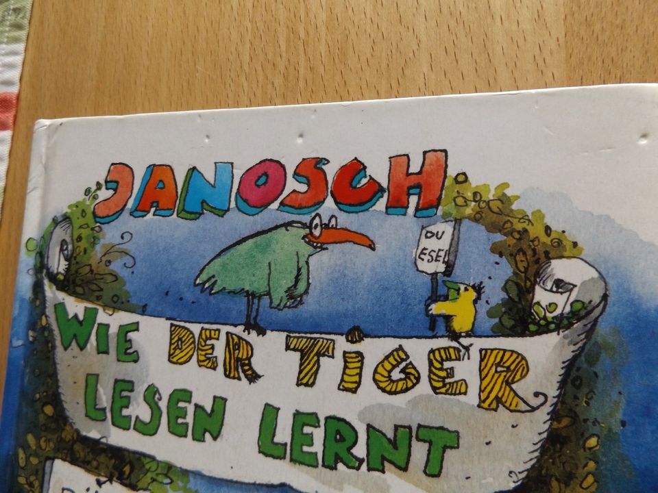 Janosch Wie der Tiger lesen lernt Kinderbuch in Velden