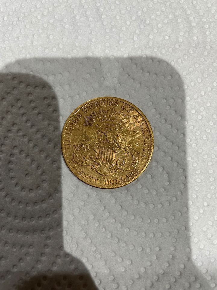 20 Dollar Liberty Head 1902 Gold in Neunkirchen