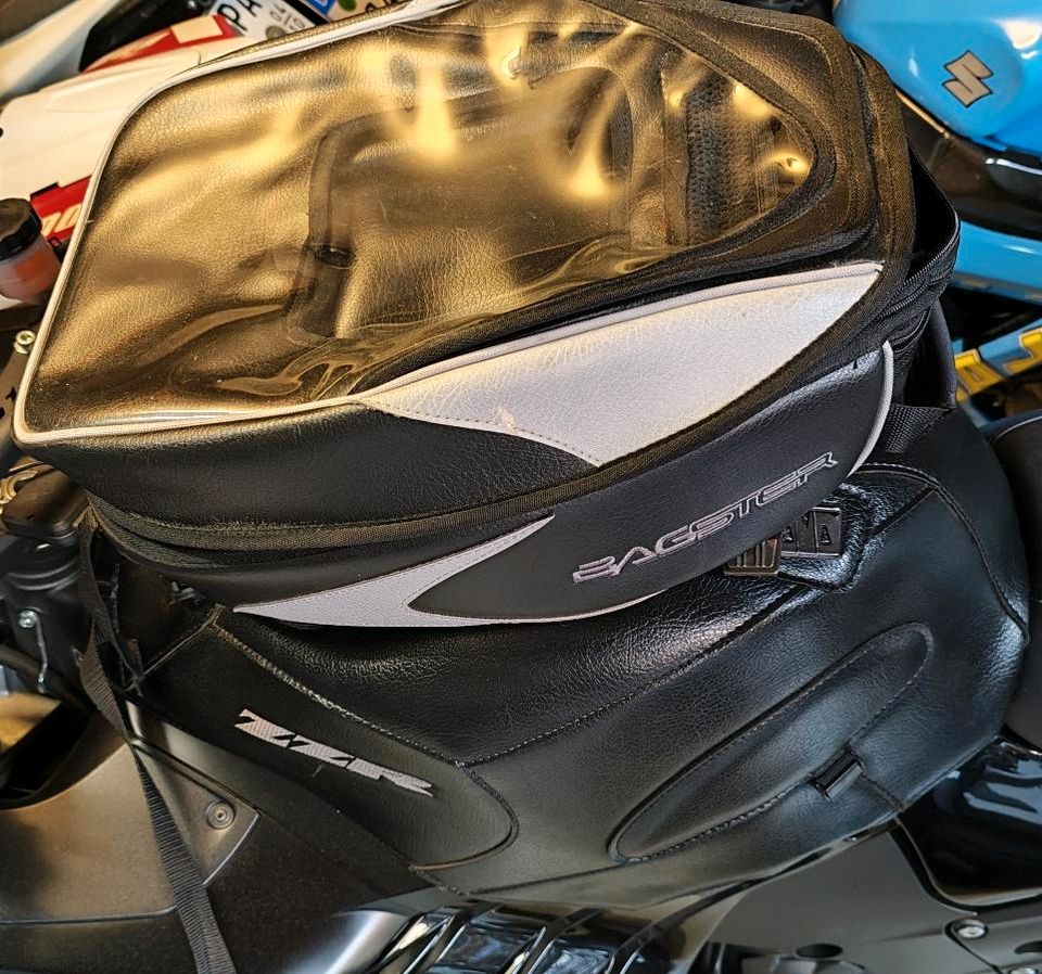 Tankrucksack + Tankschutz Bagster ZZR 1400 / ZX 14 R in Mehltheuer Vogtl