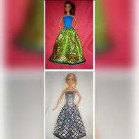 Barbie Puppen Kleid Meerjungfrau Glitzer Prinzessin Nixe Kleidung Brandenburg - Perleberg Vorschau