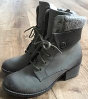 Stiefelette, grau-beige, Gr. 38 von Rieker Bayern - Gangkofen Vorschau