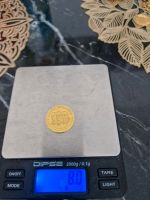 Goldmünze aus 23/24k Gold  986er Gold 23,6k Baden-Württemberg - Mannheim Vorschau