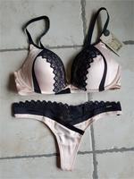 Hunkemöller Unterwäscheset Ebony champagner BH/String Thüringen - Bucha Vorschau