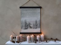 Wandkarte - Weihnachtsdekoration - Shabby Chic - 15,- Euro* Rheinland-Pfalz - Volkerzen Vorschau