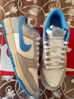 Nike dunk low University blue white grey 42,5 grau weis West - Nied Vorschau