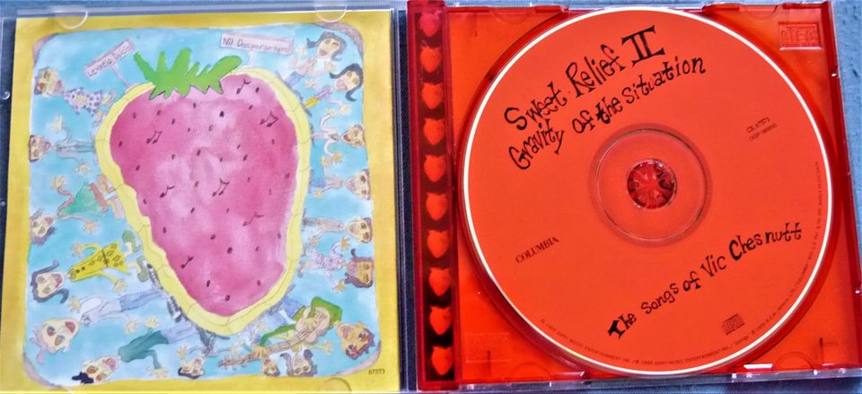 CD SWEET RELIEF II Vic Chesnutt REM Garbage Kristin Hersh Pumpkin in Berlin