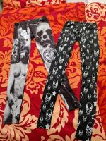 Damen Leggings Totenkopf Gr. S/M sexy Dresden - Pieschen Vorschau