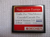 Becker CF Karte 5.0, 2GB, Becker Cascade, Traffic Pro Eimsbüttel - Hamburg Schnelsen Vorschau