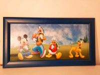 Bild mit Rahmen, Disney Motiv, Mick Maus, Donald Duck usw. Thüringen - Mannstedt Vorschau