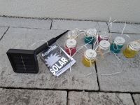 Solar Glühbirnenglas Feenlichter mehrfarbig Glas Outdoor Garten Baden-Württemberg - Biberach an der Riß Vorschau