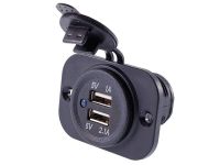 KFZ Auto Doppel USB 5V 2 x 3,1 A Einbau Steckdose 12-24V Ladegerä Nordrhein-Westfalen - Herne Vorschau