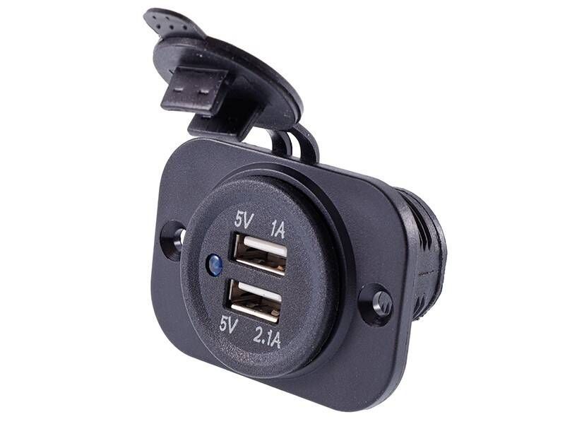 KFZ Auto Doppel USB 5V 2 x 3,1 A Einbau Steckdose 12-24V Ladegerä in Herne