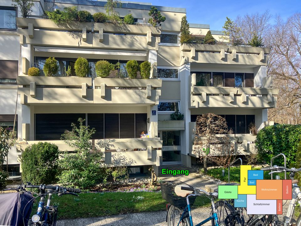 Wohnung mit Westblick (ohne Makler!) in München