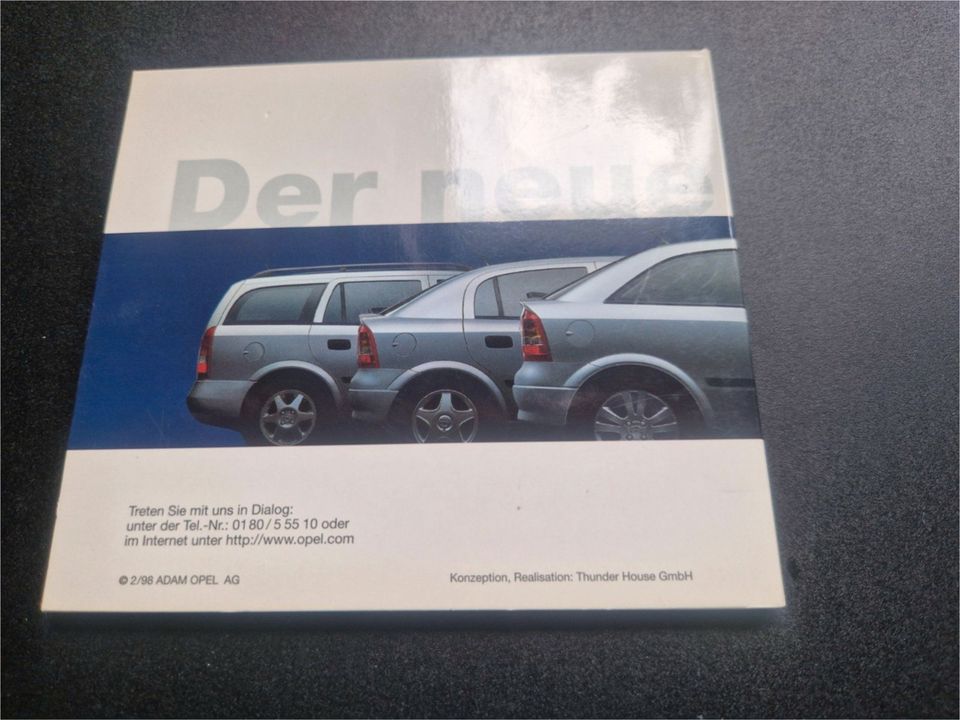 1 x CD / Vorstellung des Opel Astra G, original Opel Neuteil. in Bochum