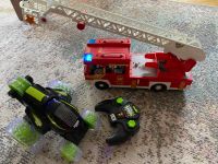 PLAYMOBIL 9463 Feuerwehr- Leiterfahrzeug, Baukran, ferngest. Auto Sachsen-Anhalt - Schönebeck (Elbe) Vorschau