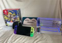 Nintendo Switch Oled Splatoon 3 Limited Edition mit Zubehör Baden-Württemberg - Freudenstadt Vorschau