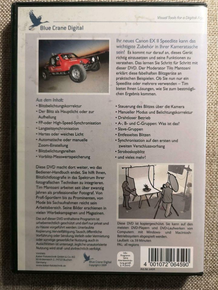 Canon Speedlite 580 EXII & 430 EX II DVD (Blue Crane Digital) in München