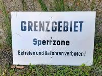 DDR Grenzschild Orginal Hansestadt Demmin - Demmin Vorschau